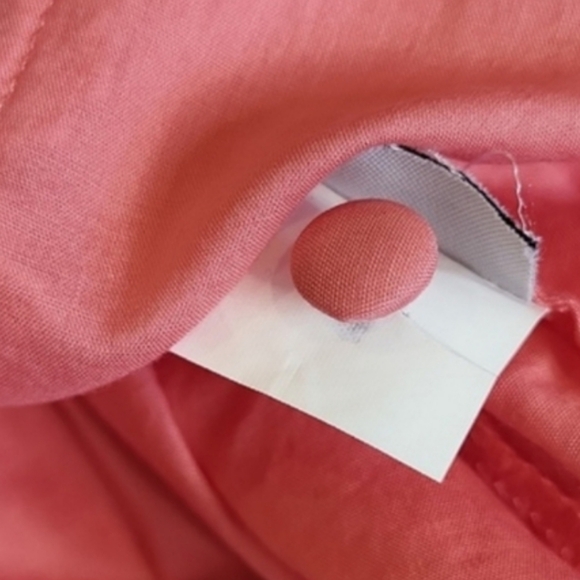 J. Crew XS/S Coral Pink Sleeveless Casual Cotton Lined Dress - Picture 9 of 9